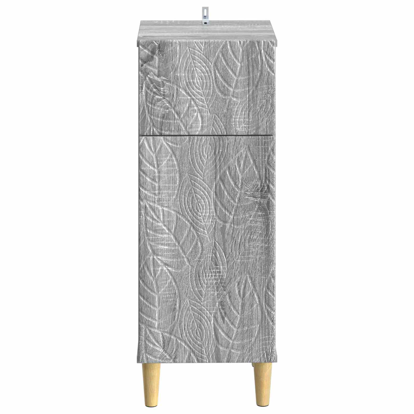 vidaXL Bathroom Storage Cainet DELFT Grey Sonoma 30 x 31 x 80 cm 4
