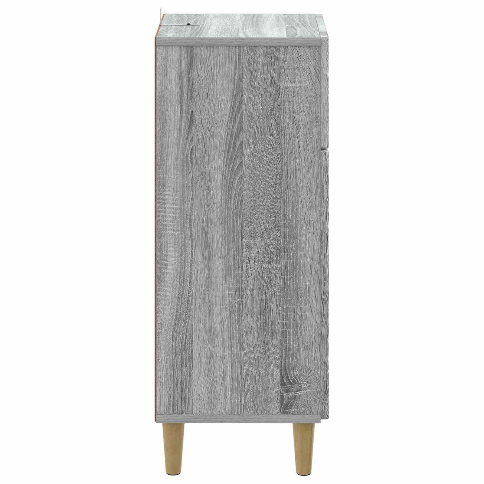 vidaXL Bathroom Storage Cainet DELFT Grey Sonoma 30 x 31 x 80 cm 5