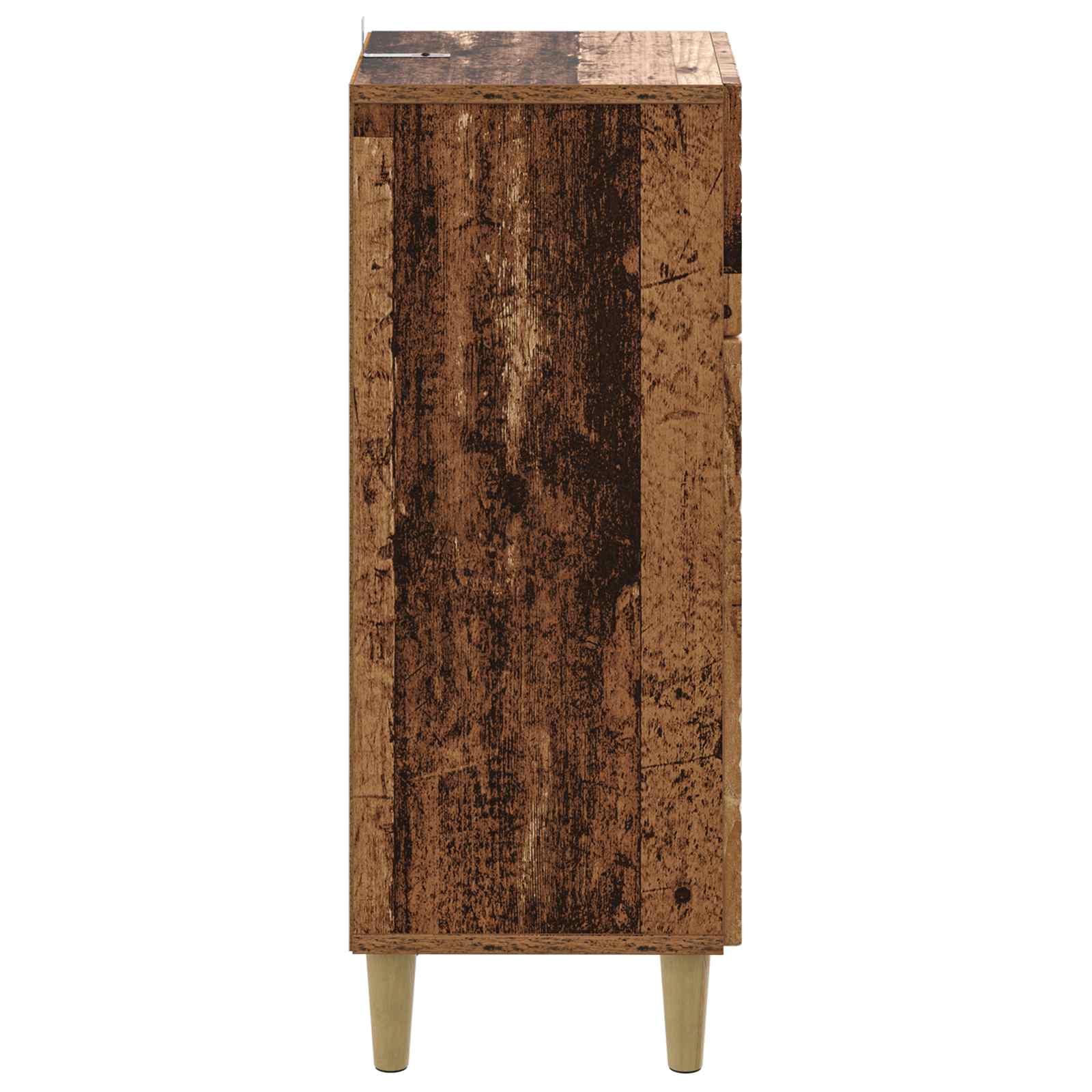 vidaXL Bathroom Storage Cainet DELFT Old Wood 30 x 31 x 80 cm 5