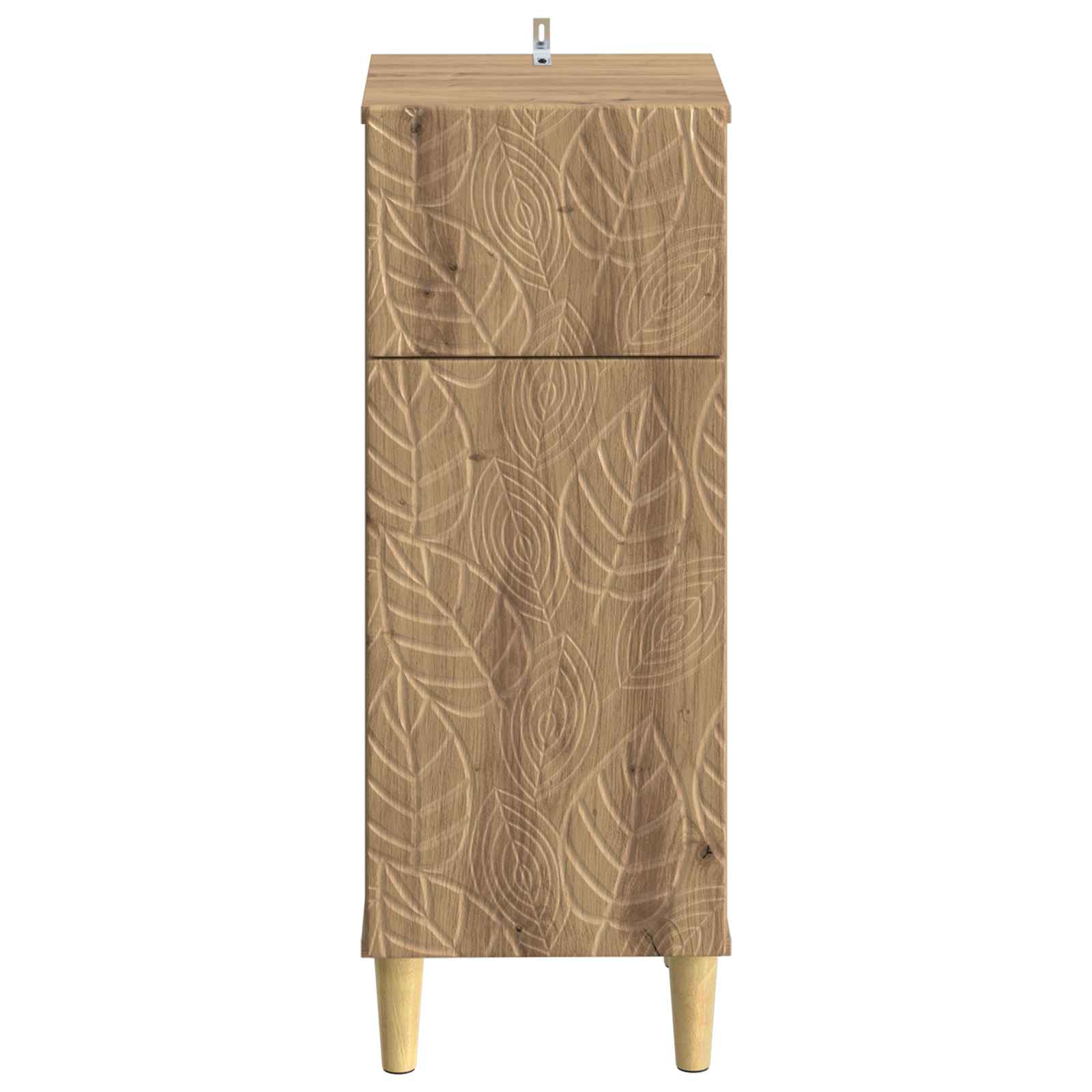 vidaXL Bathroom Storage Cainet DELFT Artisan Oak 30 x 31 x 80 cm 4