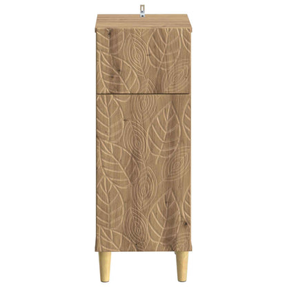 vidaXL Bathroom Storage Cainet DELFT Artisan Oak 30 x 31 x 80 cm 4