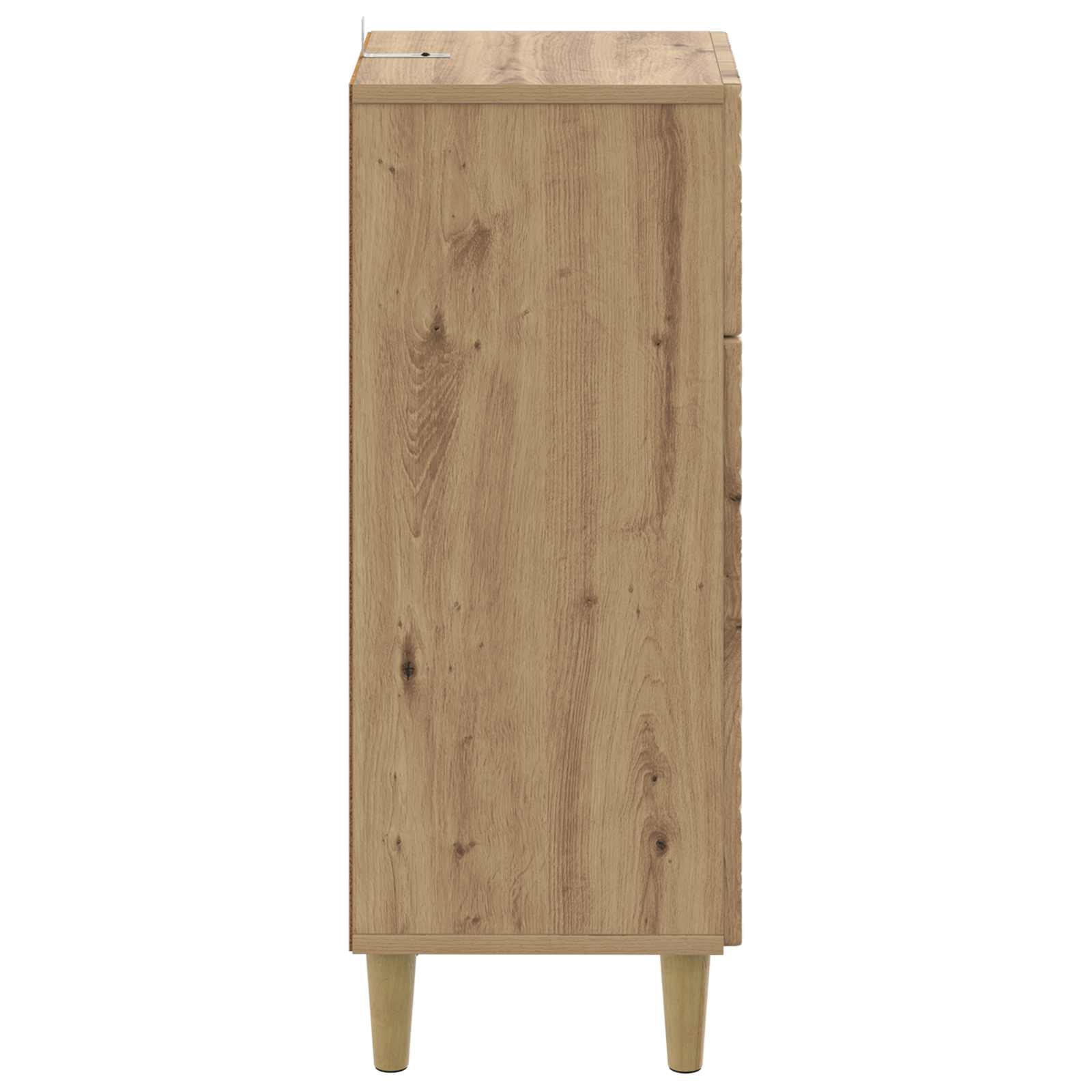 vidaXL Bathroom Storage Cainet DELFT Artisan Oak 30 x 31 x 80 cm 5