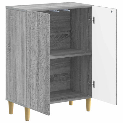 vidaXL Bathroom Storage Cainet DELFT Grey Sonoma 59.5 x 31 x 80 cm 3