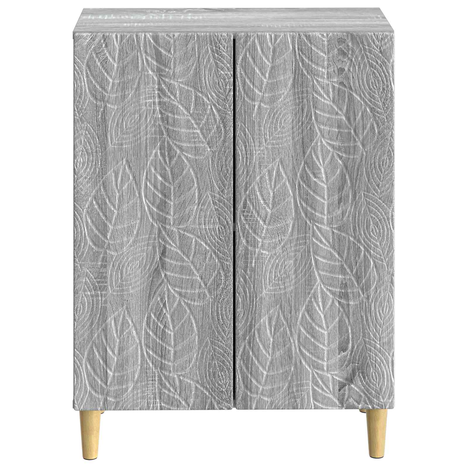 vidaXL Bathroom Storage Cainet DELFT Grey Sonoma 59.5 x 31 x 80 cm 4