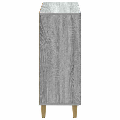 vidaXL Bathroom Storage Cainet DELFT Grey Sonoma 59.5 x 31 x 80 cm 5