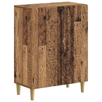 vidaXL Bathroom Storage Cainet DELFT Old Wood 59.5 x 31 x 80 cm 2