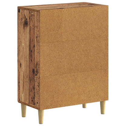 vidaXL Bathroom Storage Cainet DELFT Old Wood 59.5 x 31 x 80 cm 6