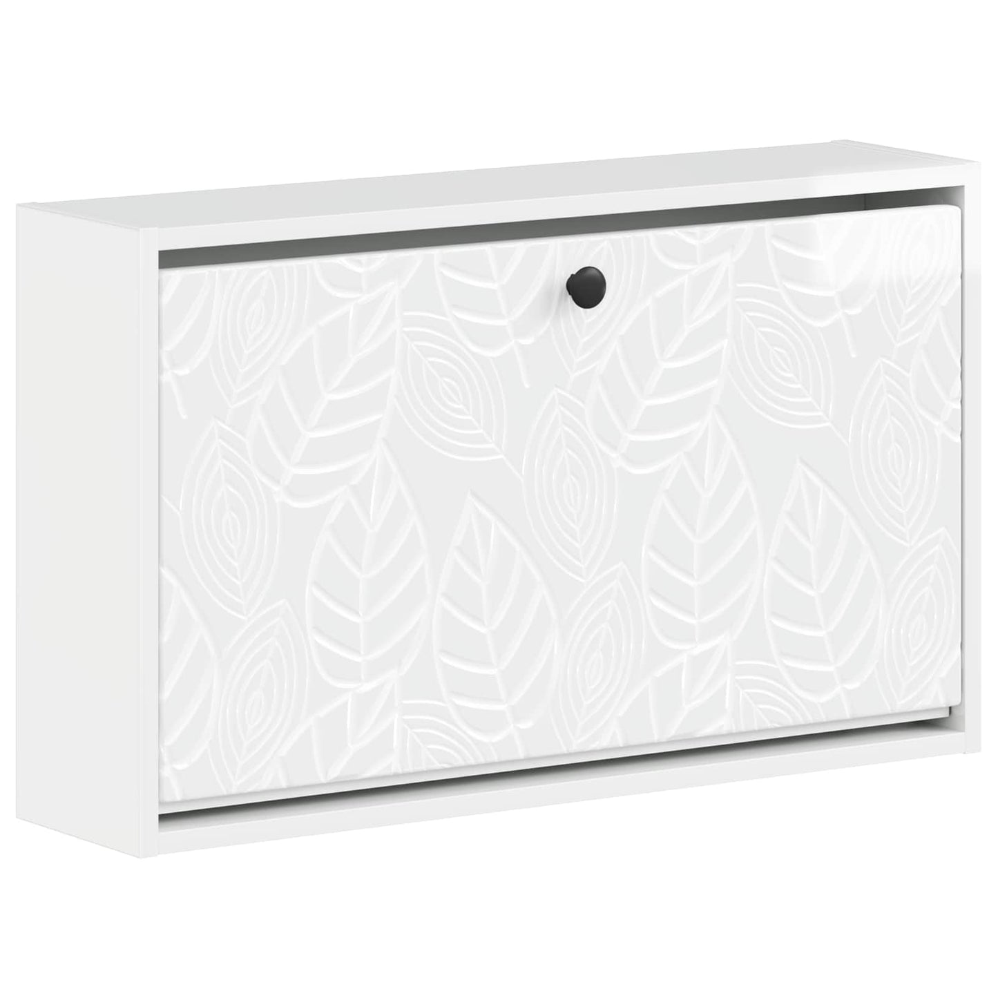 vidaXL Wall-Mounted Shoe Cabinet DELFT 71 x 17 x 43 cm Engineered Wood 2
