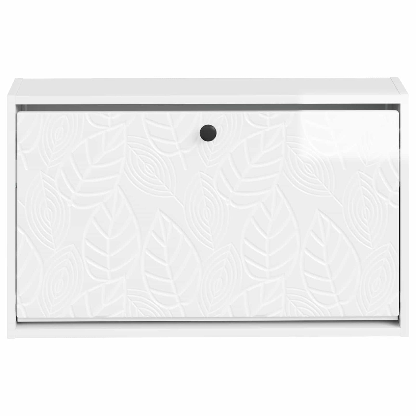 vidaXL Wall-Mounted Shoe Cabinet DELFT 71 x 17 x 43 cm Engineered Wood 4