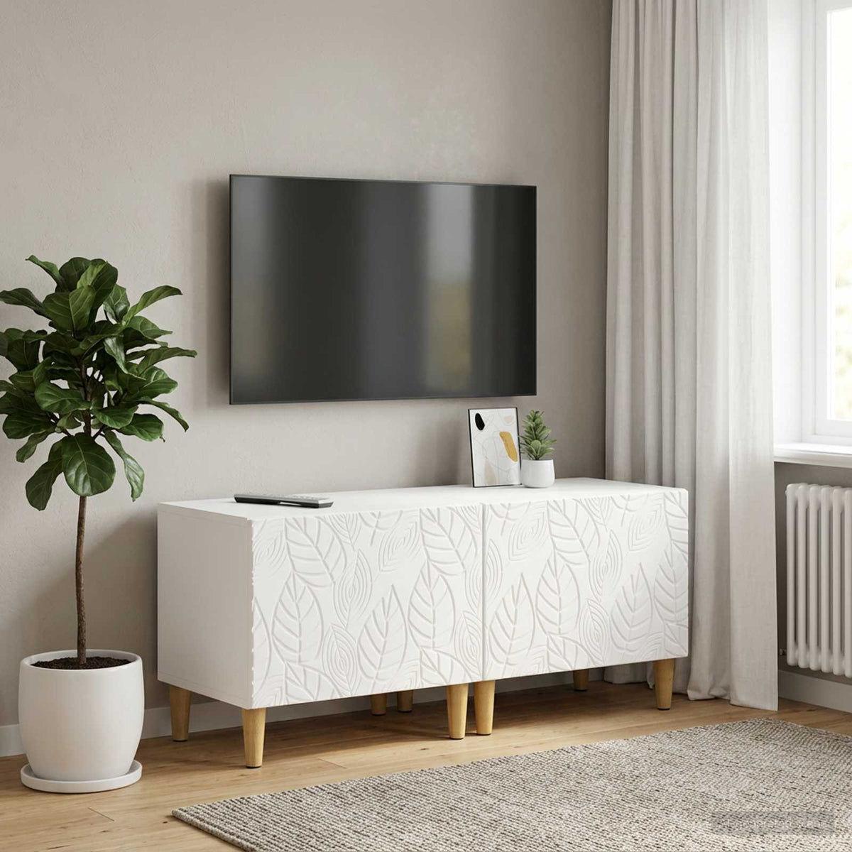 vidaXL TV Cabinet Engineered Wood