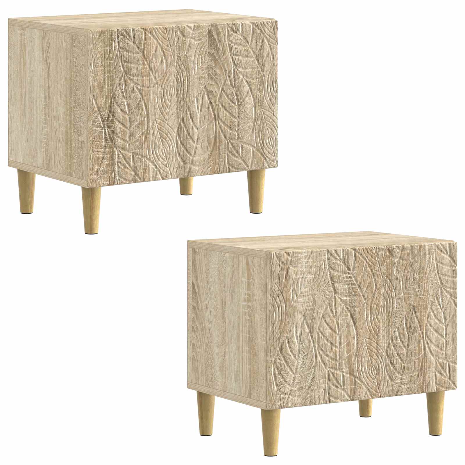 vidaXL TV Cabinet Sonoma Oak Engineered Wood 4