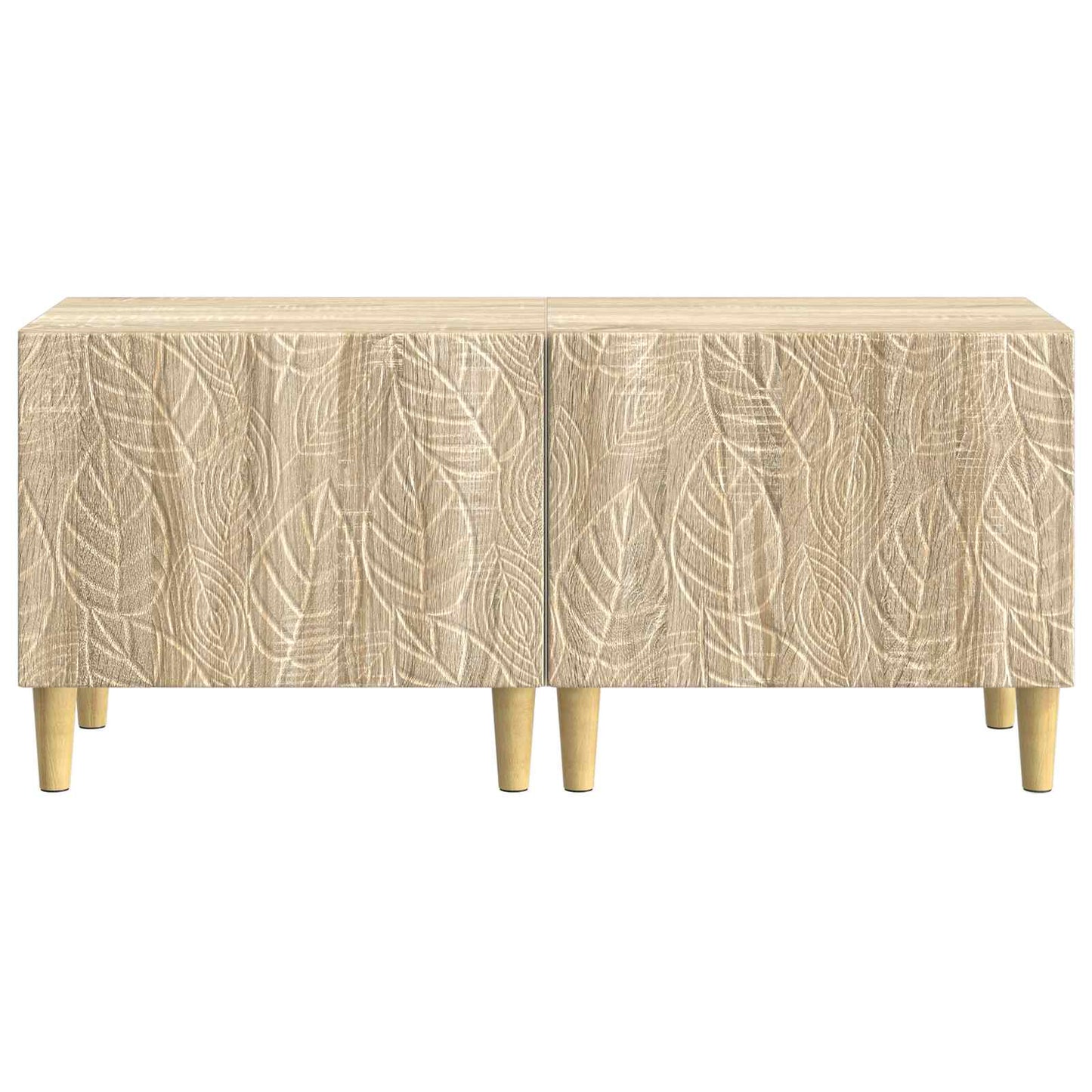 vidaXL TV Cabinet Sonoma Oak Engineered Wood 5