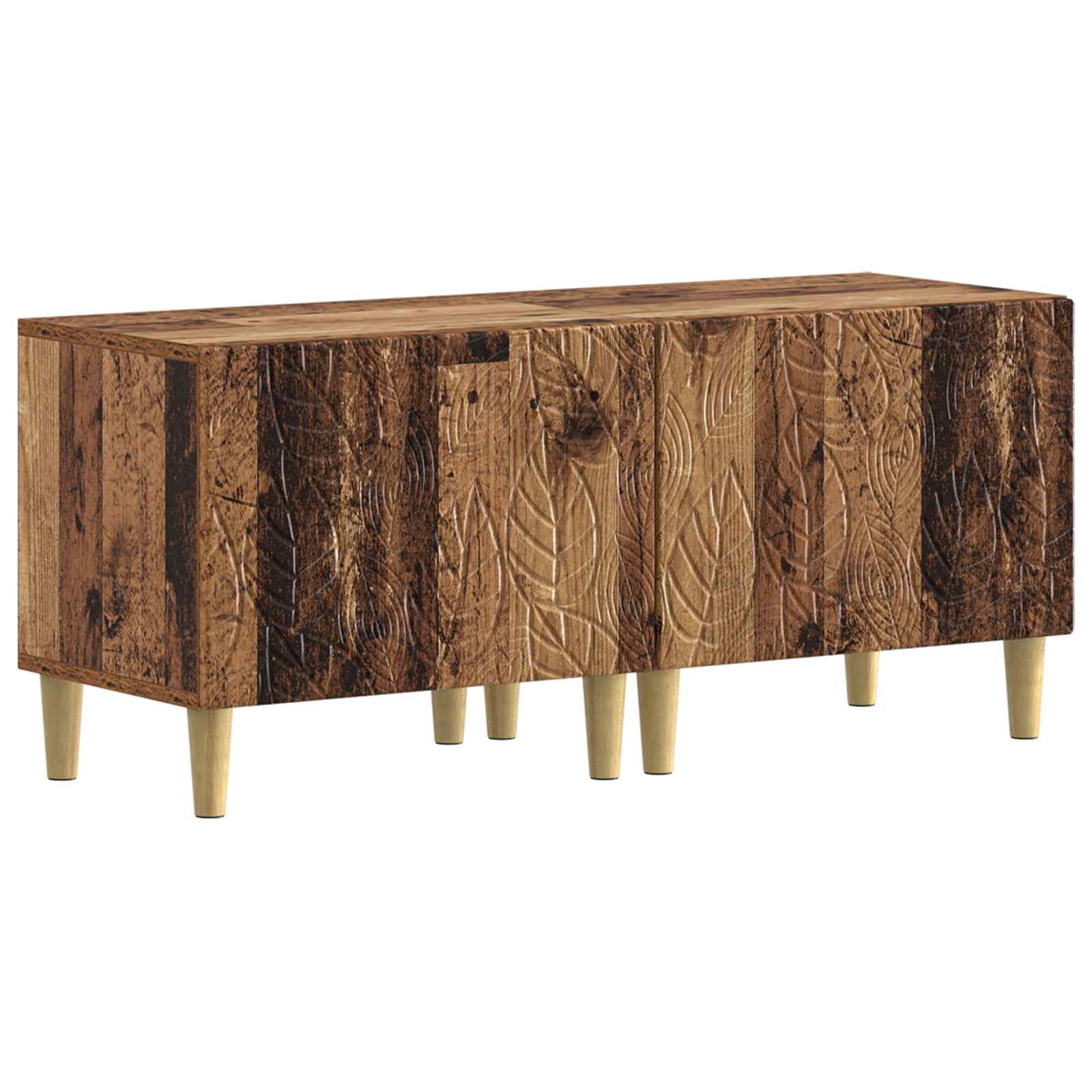 vidaXL TV Cabinet Old Wood Engineered Wood 2