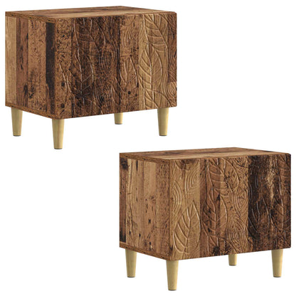 vidaXL TV Cabinet Old Wood Engineered Wood 4