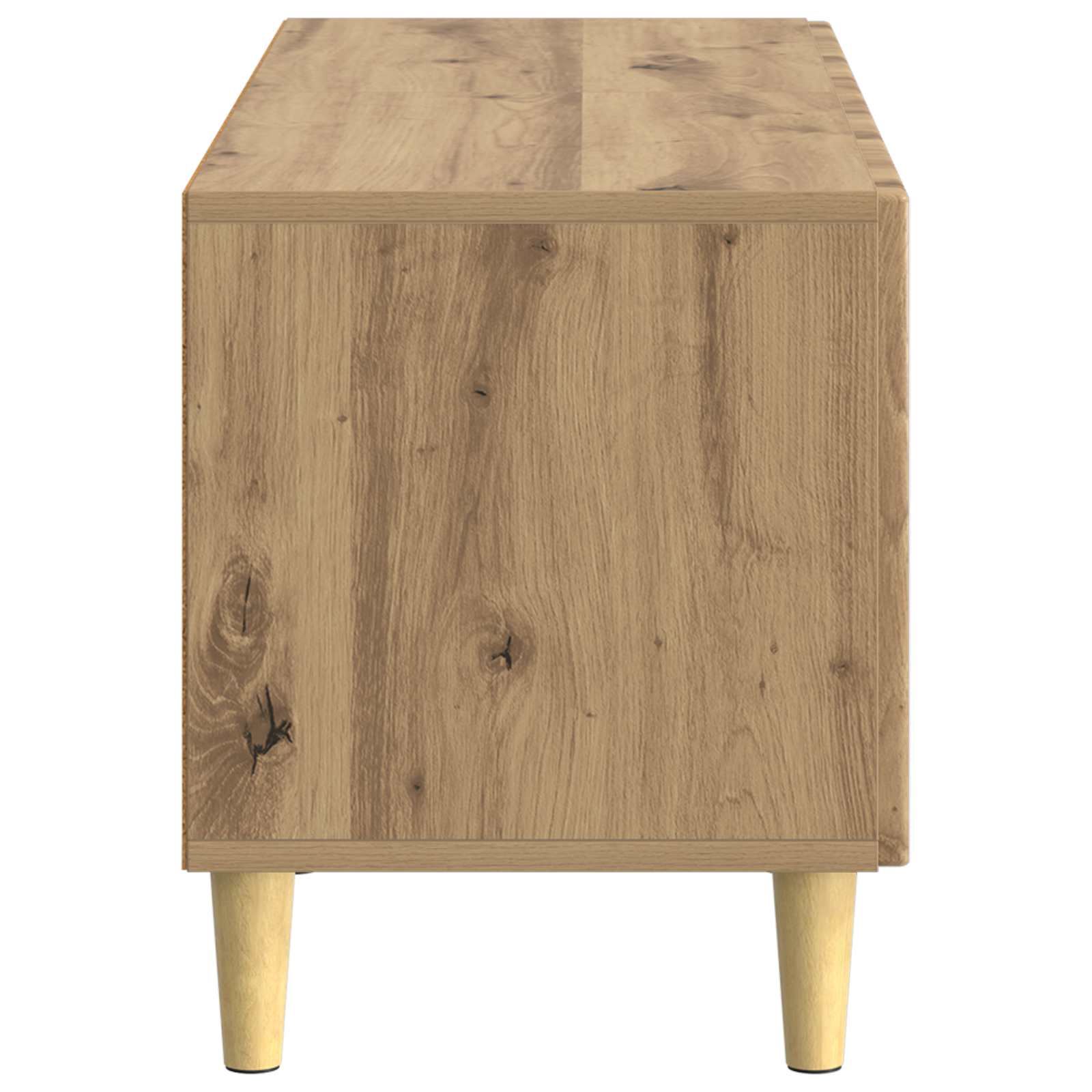 vidaXL TV Cabinet Artisan Oak Engineered Wood 6