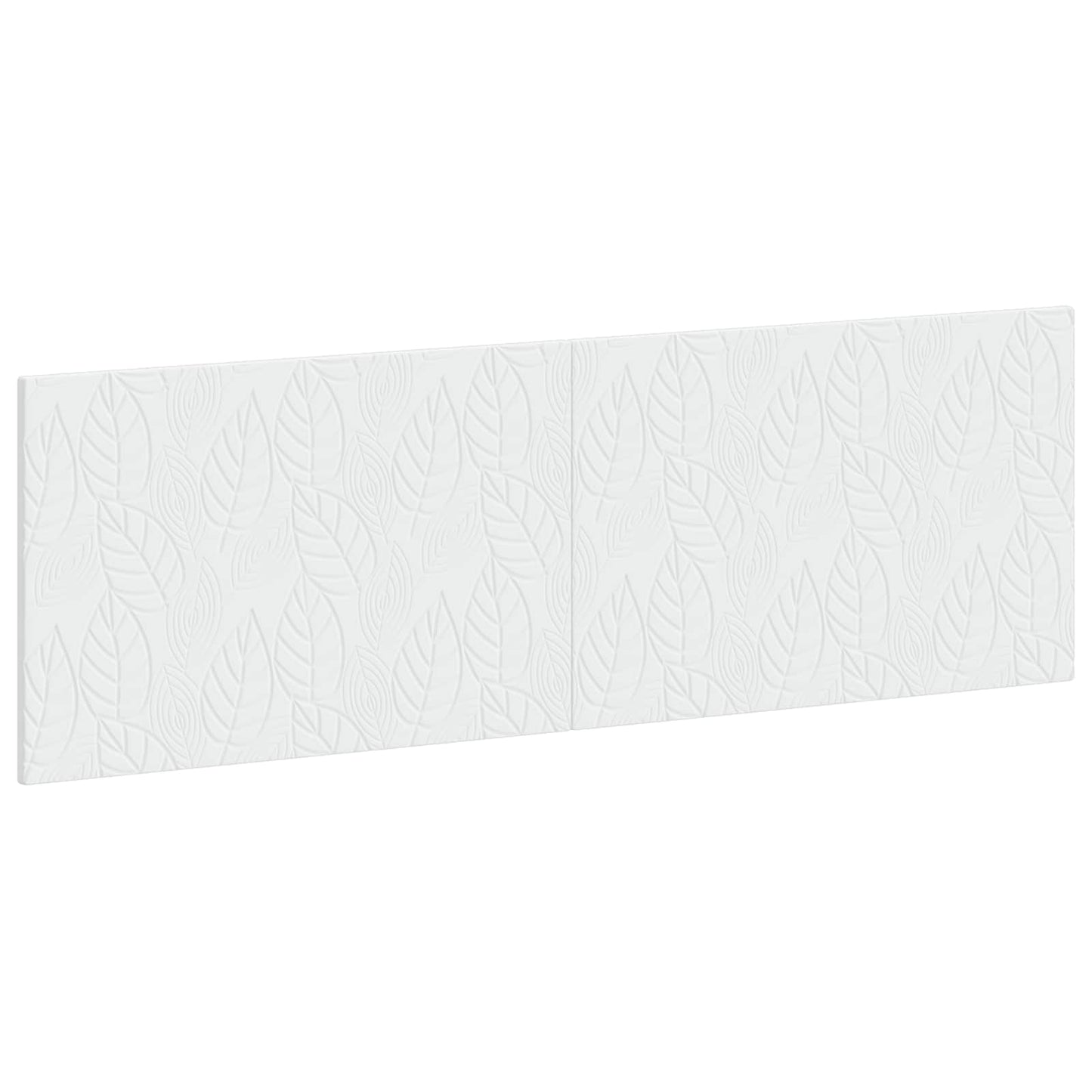 vidaXL Wall-Mounted Headboard DELFT White Engineered Wood 2
