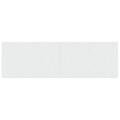 vidaXL Wall-Mounted Headboard DELFT White Engineered Wood 3