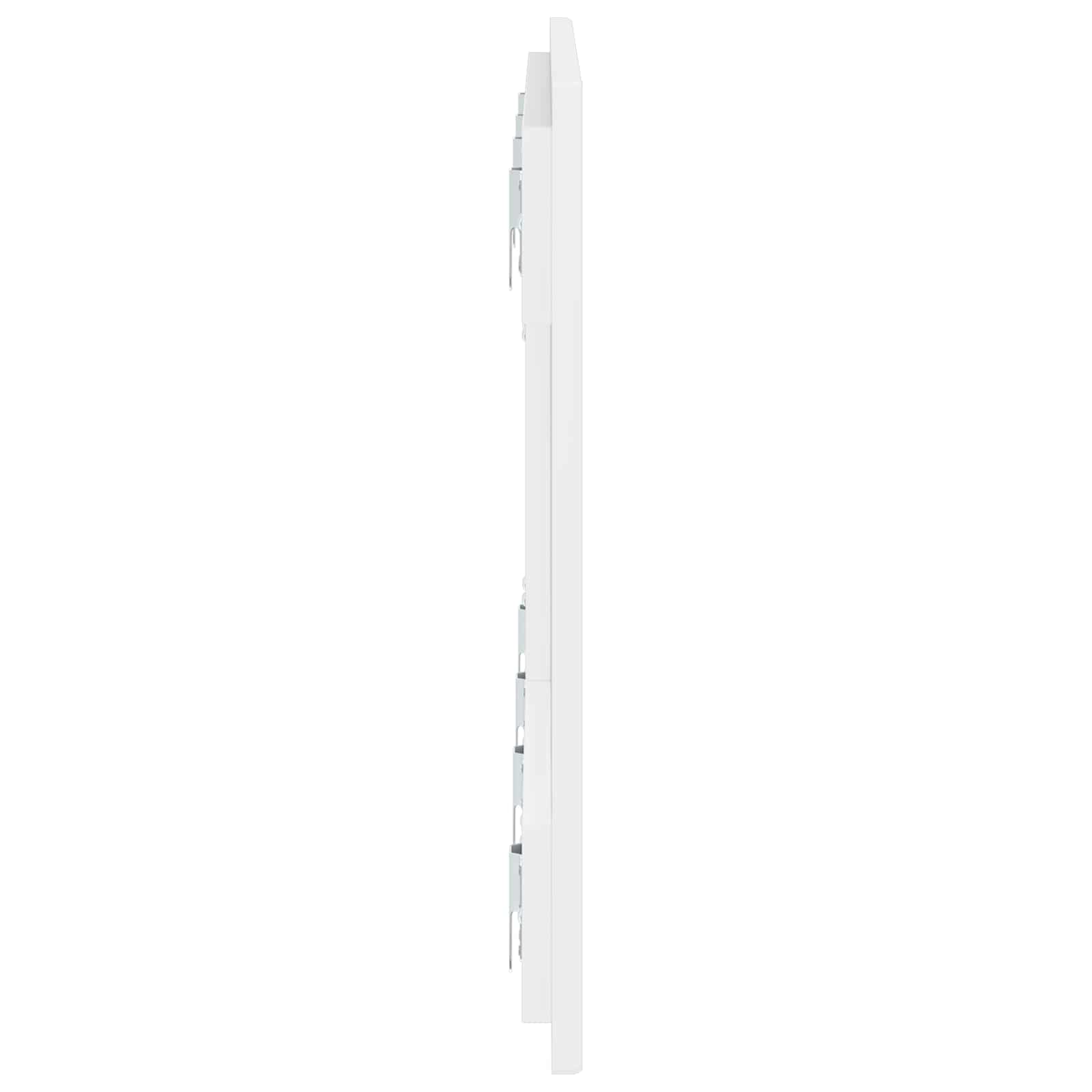 vidaXL Wall-Mounted Headboard DELFT White Engineered Wood 4