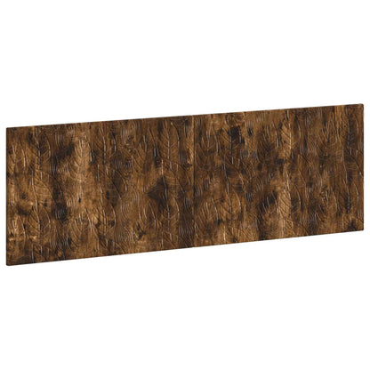 vidaXL Wall-Mounted Headboard DELFT Smoked Oak Engineered Wood 2