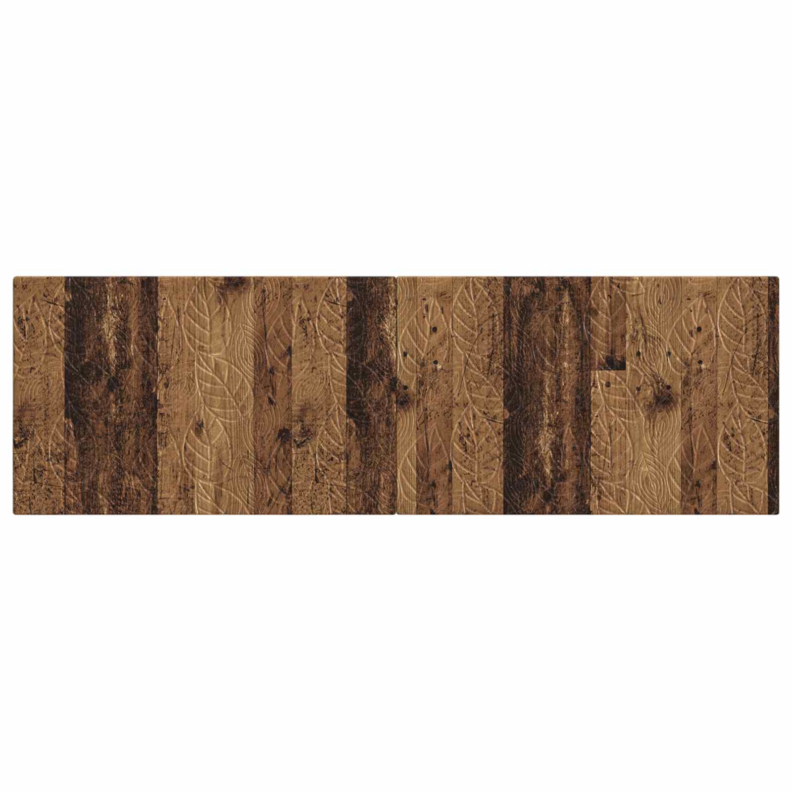 vidaXL Wall-Mounted Headboard DELFT Old Wood Engineered Wood 3