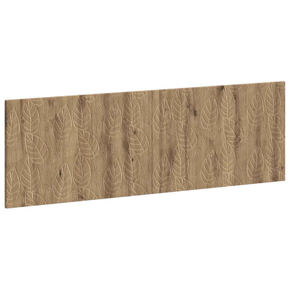 vidaXL Wall-Mounted Headboard DELFT Artisan Oak Engineered Wood 2