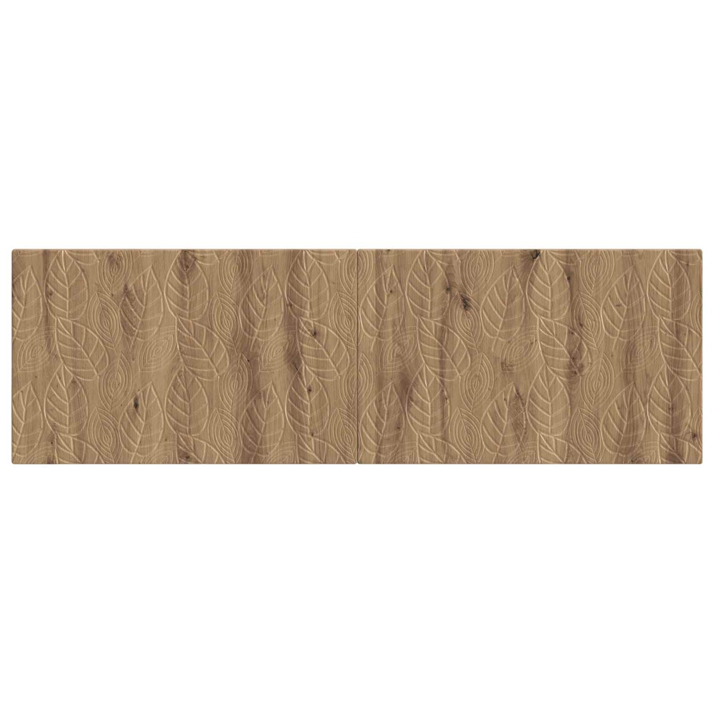 vidaXL Wall-Mounted Headboard DELFT Artisan Oak Engineered Wood 3