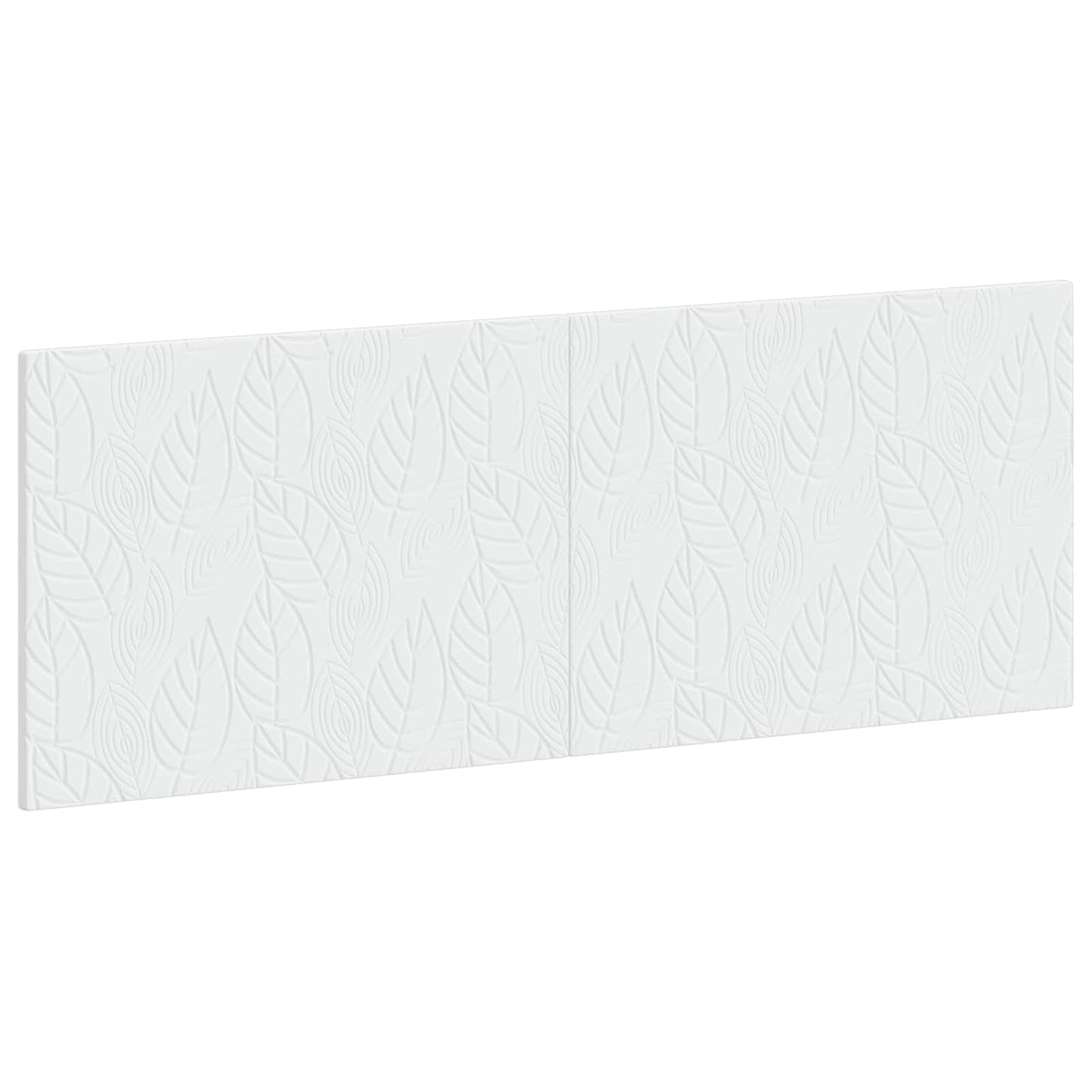 vidaXL Wall-Mounted Headboard DELFT White Engineered Wood 2