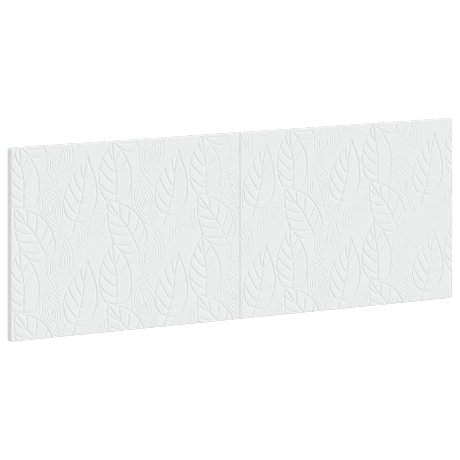 vidaXL Wall-Mounted Headboard DELFT White Engineered Wood 2