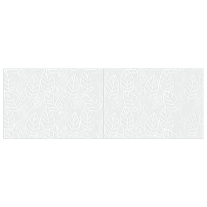 vidaXL Wall-Mounted Headboard DELFT White Engineered Wood 3