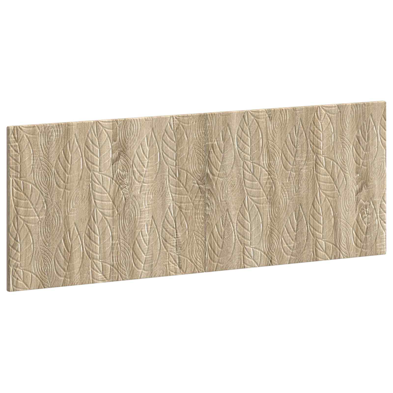 vidaXL Wall-Mounted Headboard DELFT Sonoma Oak Engineered Wood 2