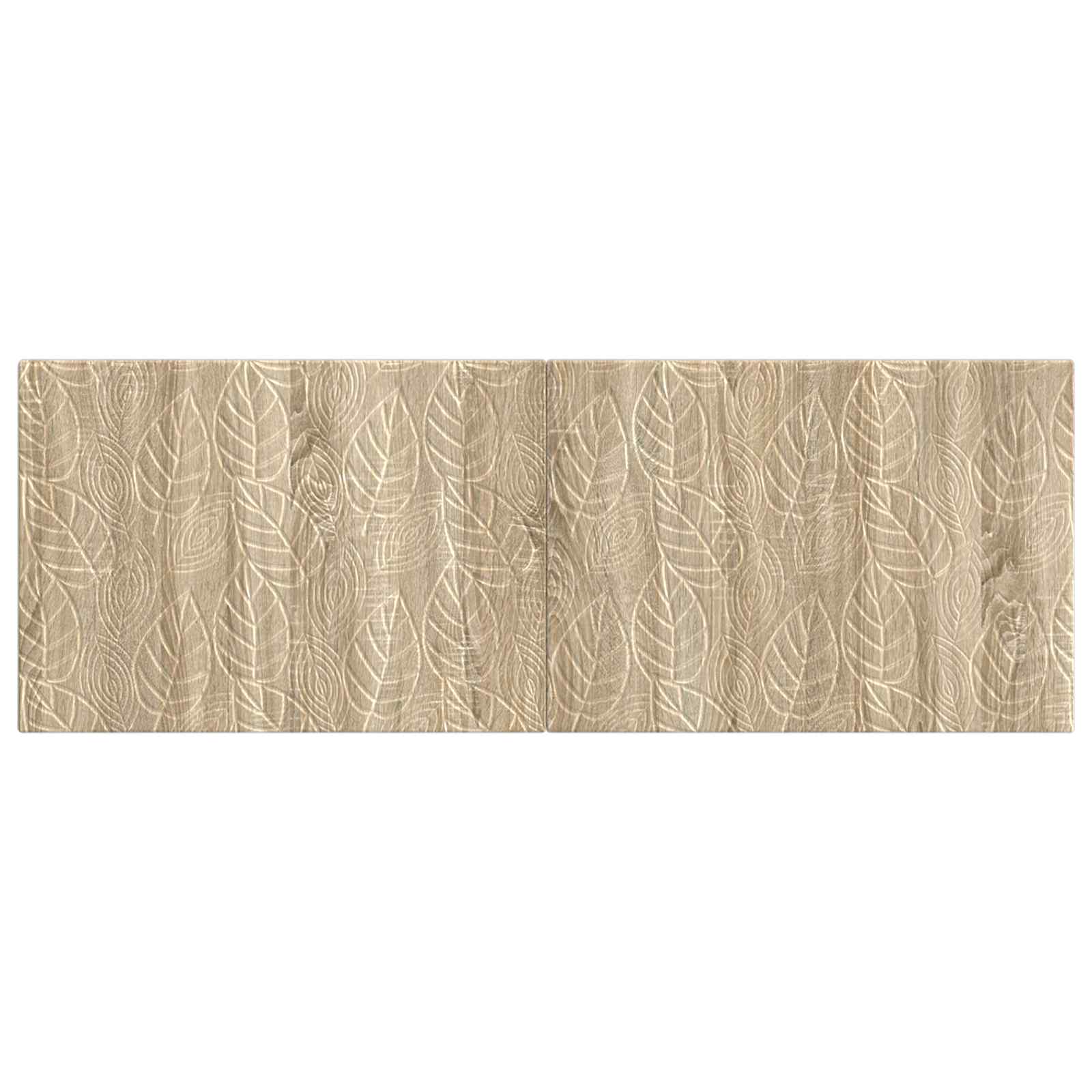 vidaXL Wall-Mounted Headboard DELFT Sonoma Oak Engineered Wood 3