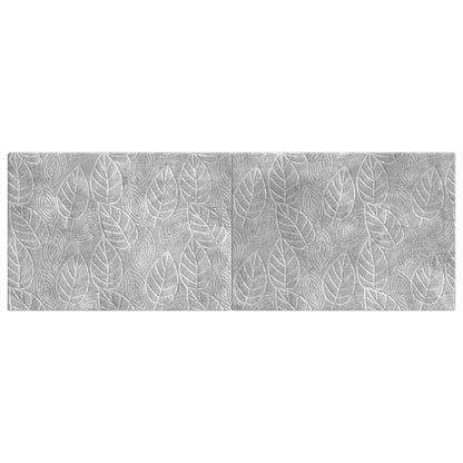 vidaXL Wall-Mounted Headboard DELFT Concrete Grey Engineered Wood 3