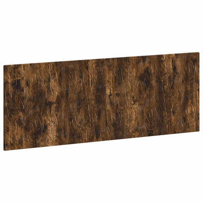 vidaXL Wall-Mounted Headboard DELFT Smoked Oak Engineered Wood 2