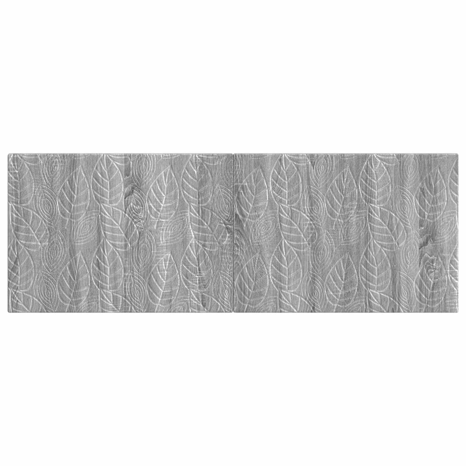 vidaXL Wall-Mounted Headboard DELFT Grey Sonoma Engineered Wood 3