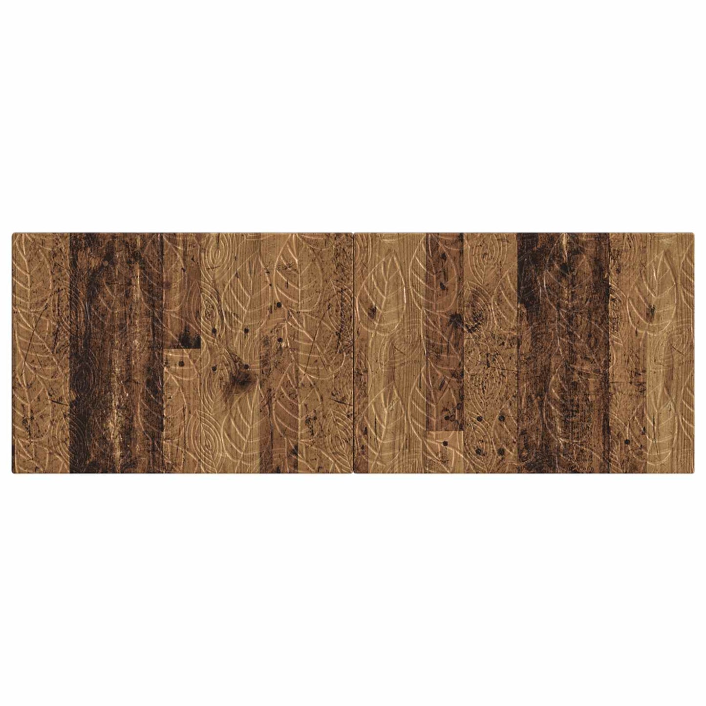 vidaXL Wall-Mounted Headboard DELFT Old Wood Engineered Wood 3