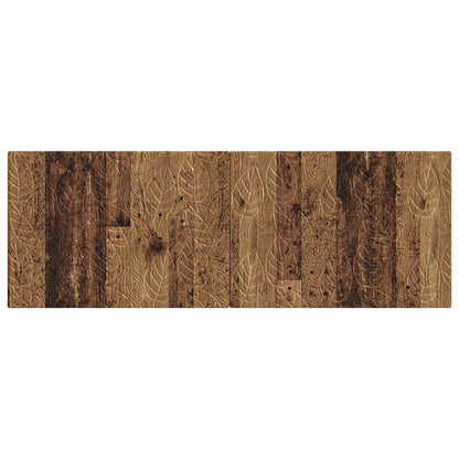 vidaXL Wall-Mounted Headboard DELFT Old Wood Engineered Wood 3