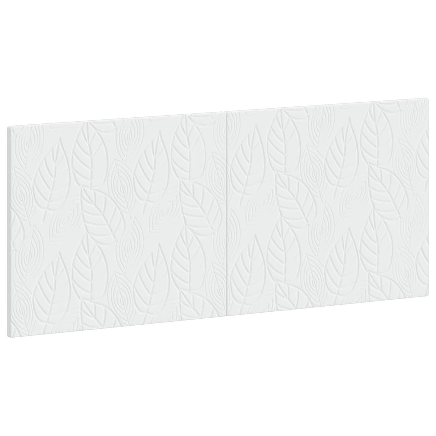 vidaXL Wall-Mounted Headboard DELFT White Engineered Wood 2