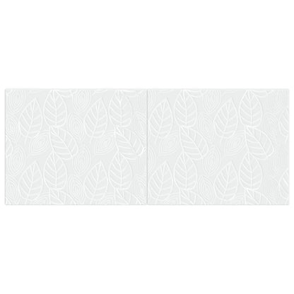 vidaXL Wall-Mounted Headboard DELFT White Engineered Wood 3