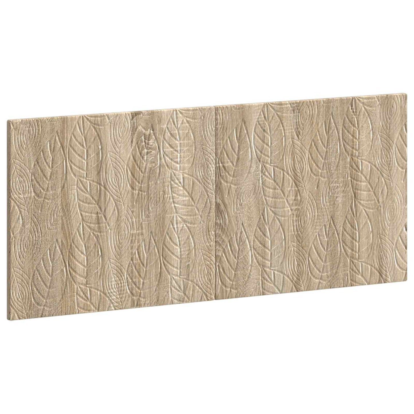 vidaXL Wall-Mounted Headboard DELFT Sonoma Oak Engineered Wood 2