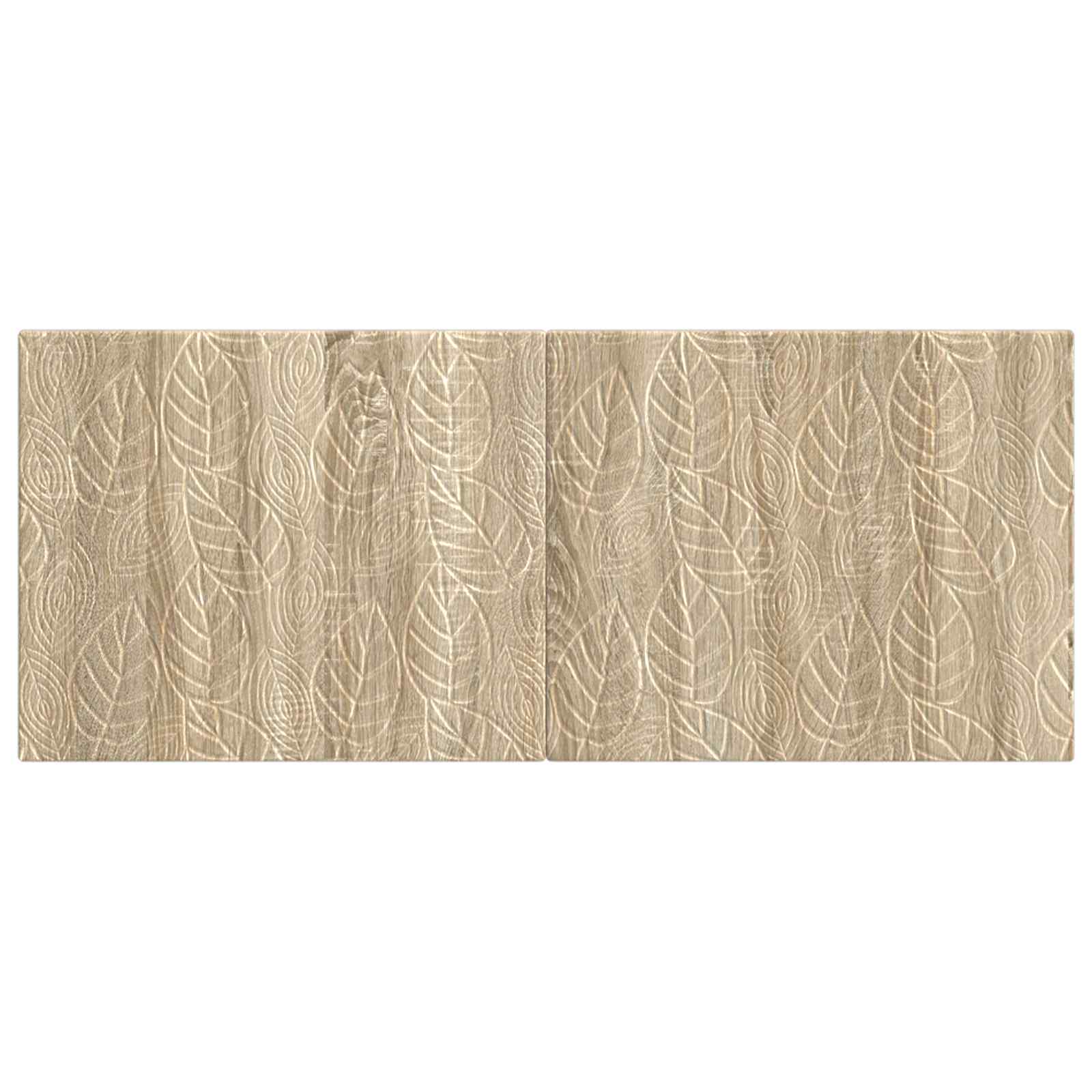 vidaXL Wall-Mounted Headboard DELFT Sonoma Oak Engineered Wood 3