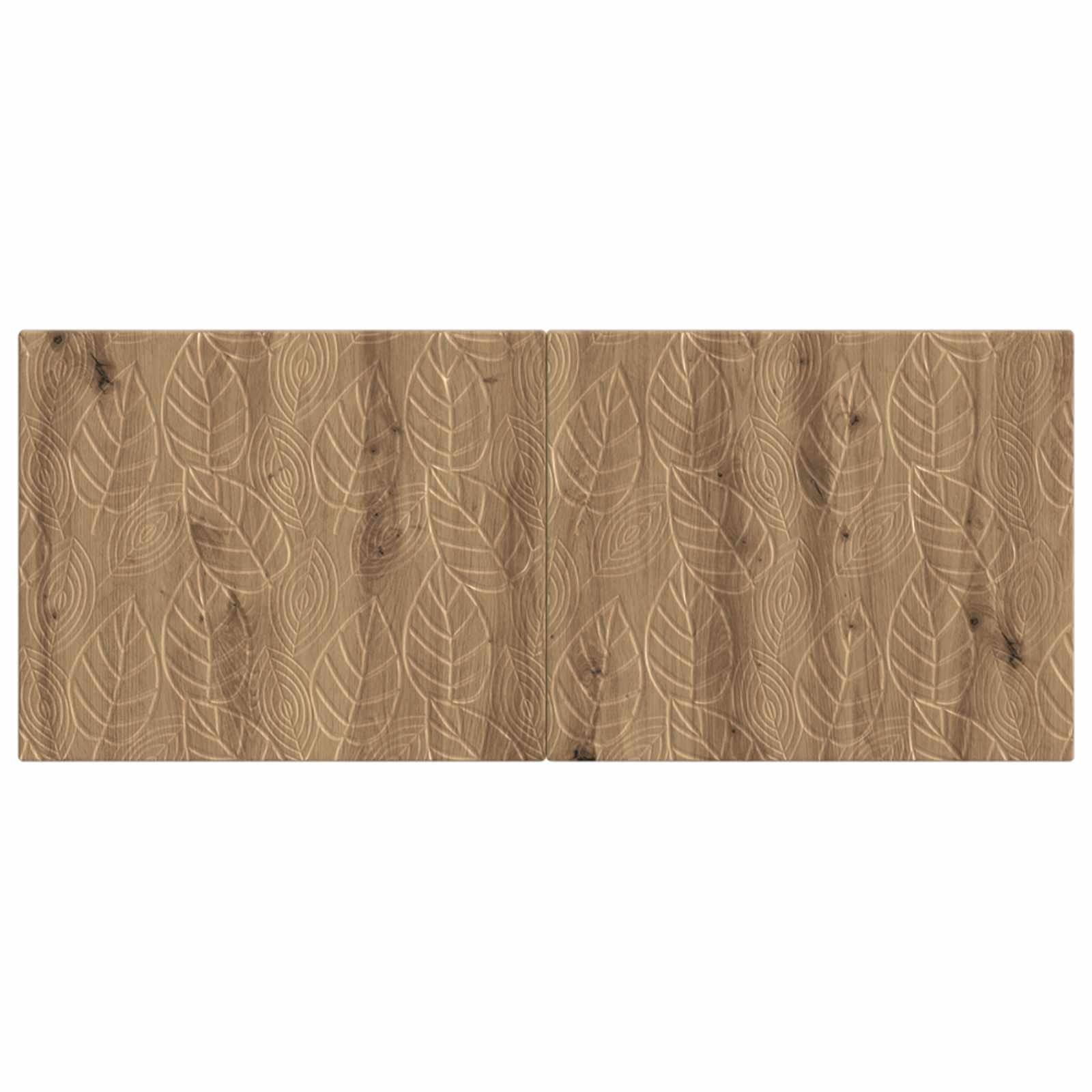 vidaXL Wall-Mounted Headboard DELFT Artisan Oak Engineered Wood 3
