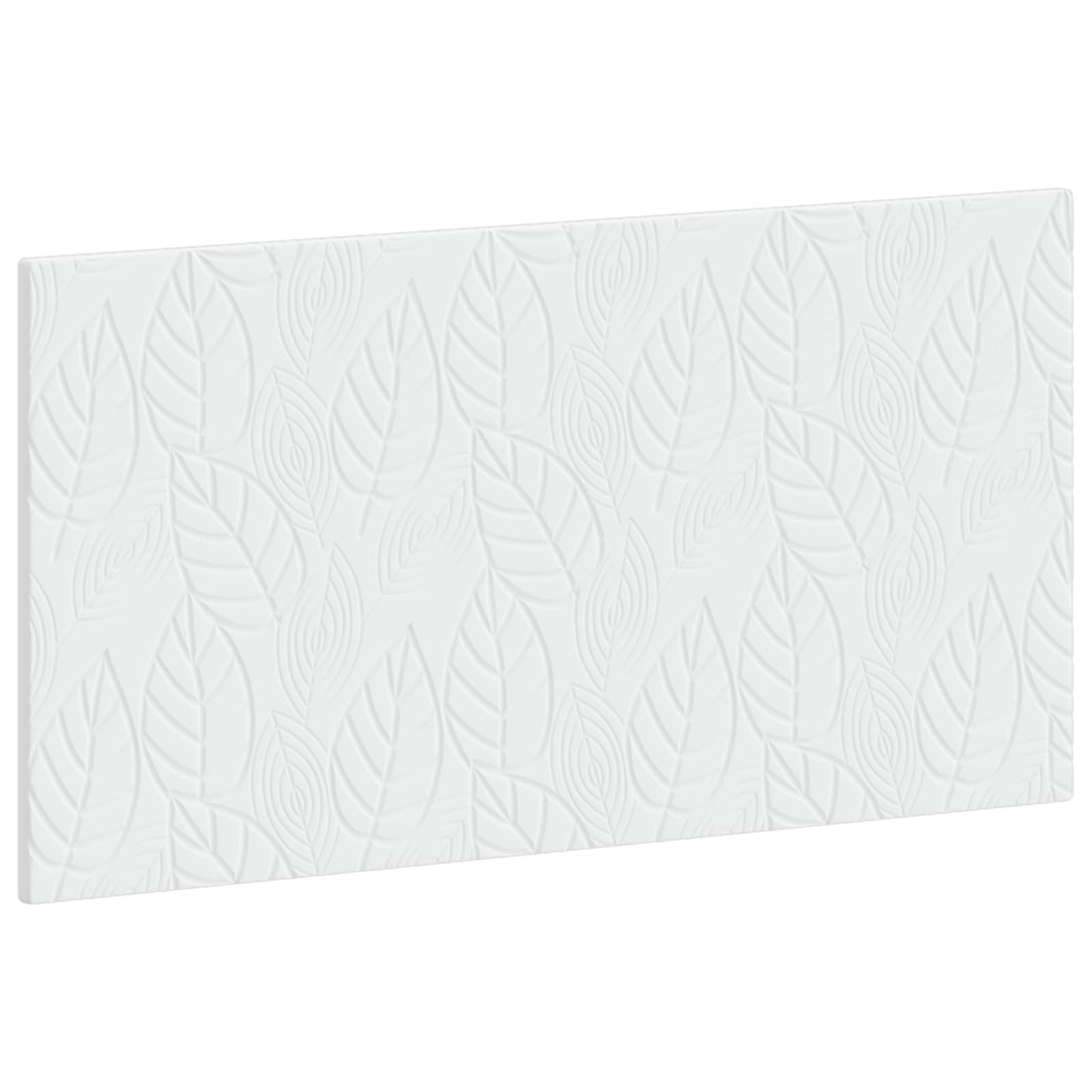 vidaXL Wall-Mounted Headboard DELFT White Engineered Wood 2