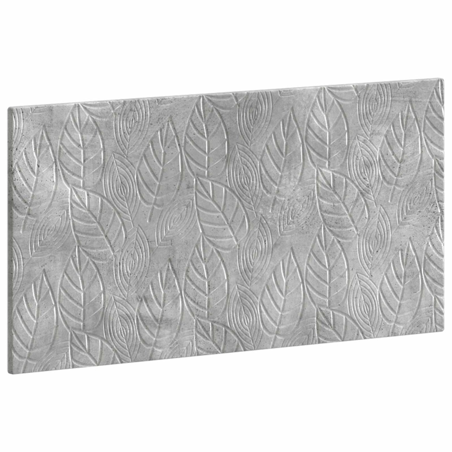 vidaXL Wall-Mounted Headboard DELFT Concrete Grey Engineered Wood 2