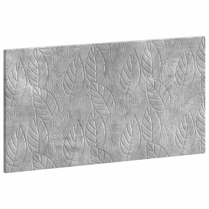 vidaXL Wall-Mounted Headboard DELFT Concrete Grey Engineered Wood 2