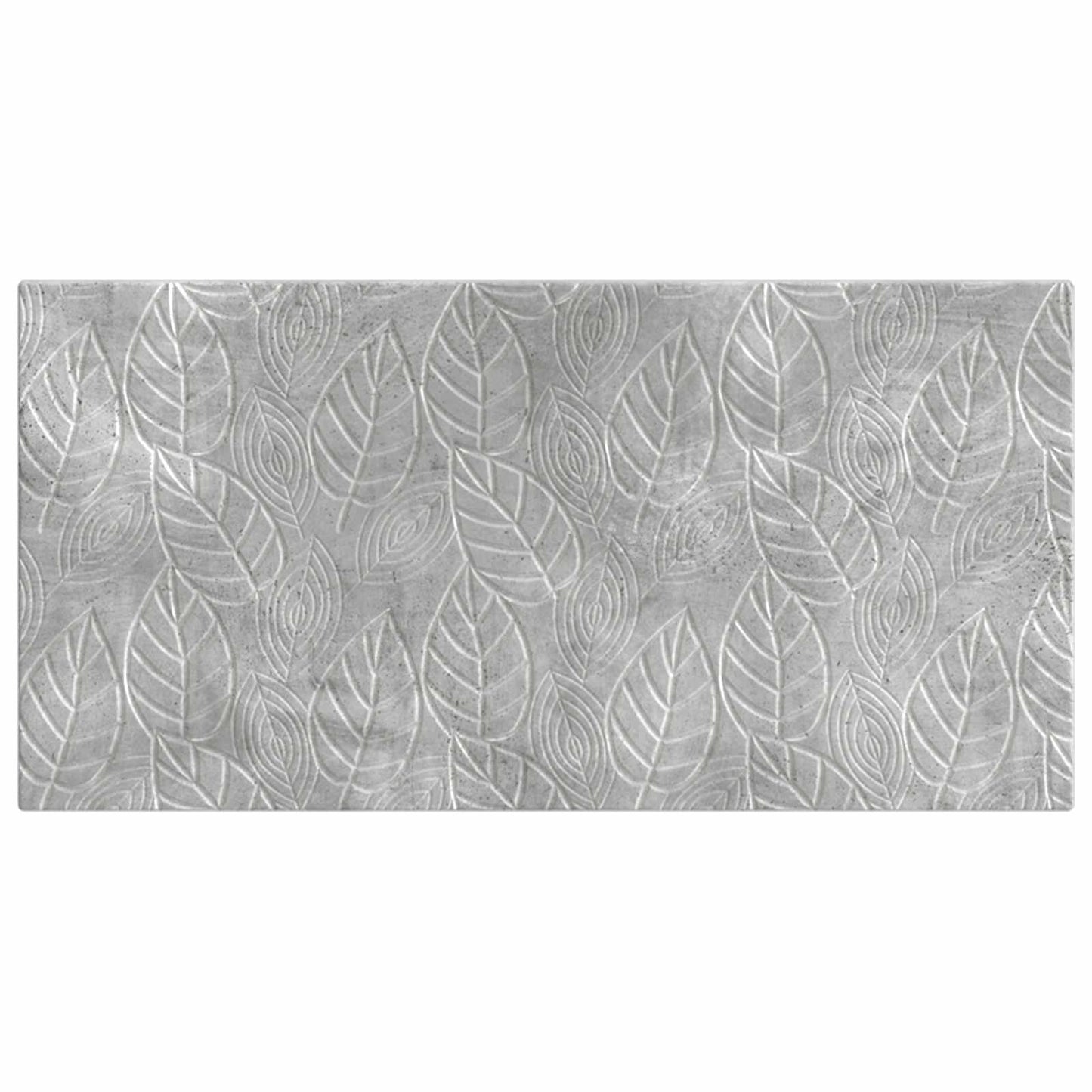 vidaXL Wall-Mounted Headboard DELFT Concrete Grey Engineered Wood 3