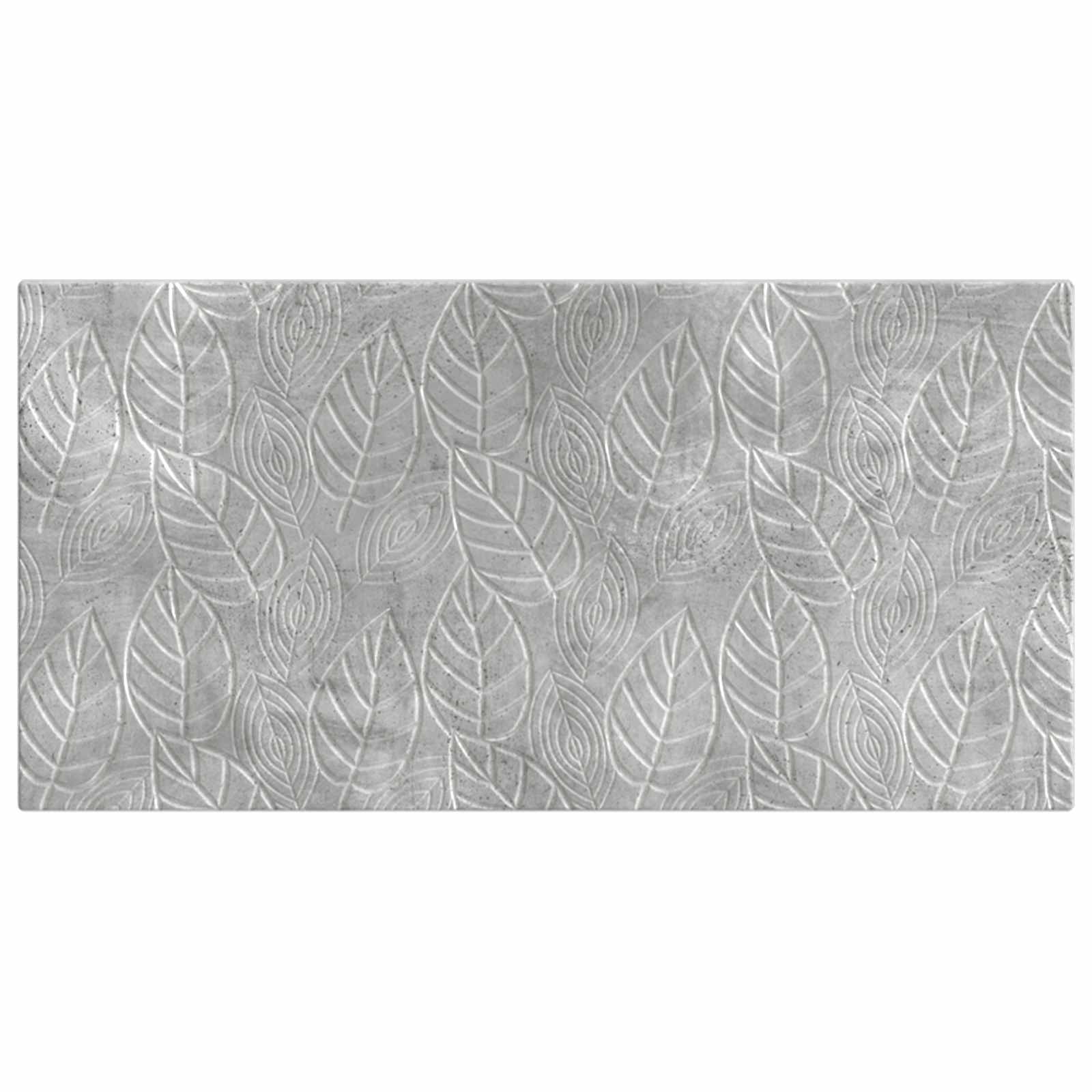 vidaXL Wall-Mounted Headboard DELFT Concrete Grey Engineered Wood 3