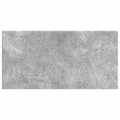 vidaXL Wall-Mounted Headboard DELFT Concrete Grey Engineered Wood 3