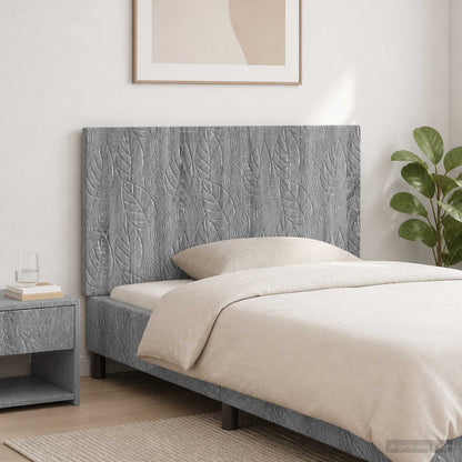 vidaXL Wall-Mounted Headboard DELFT Grey Sonoma Engineered Wood 1