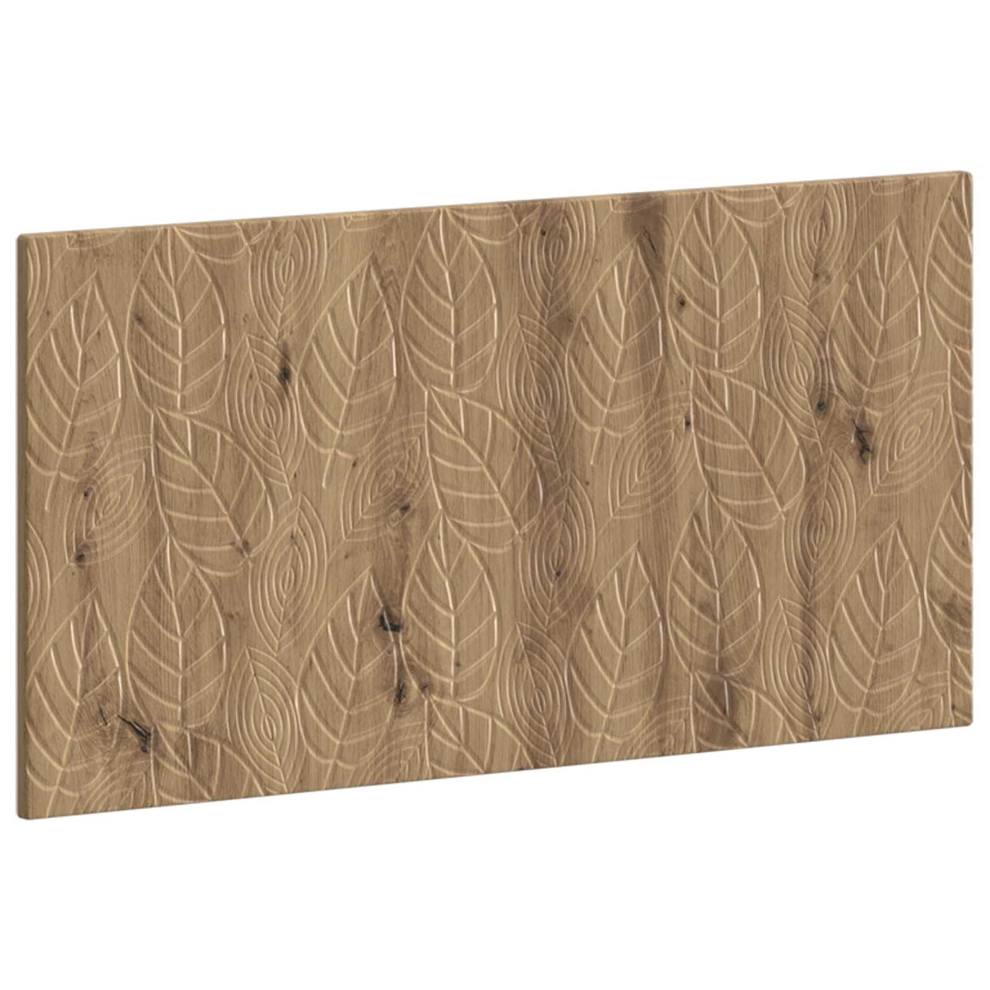 vidaXL Wall-Mounted Headboard DELFT Artisan Oak Engineered Wood 2