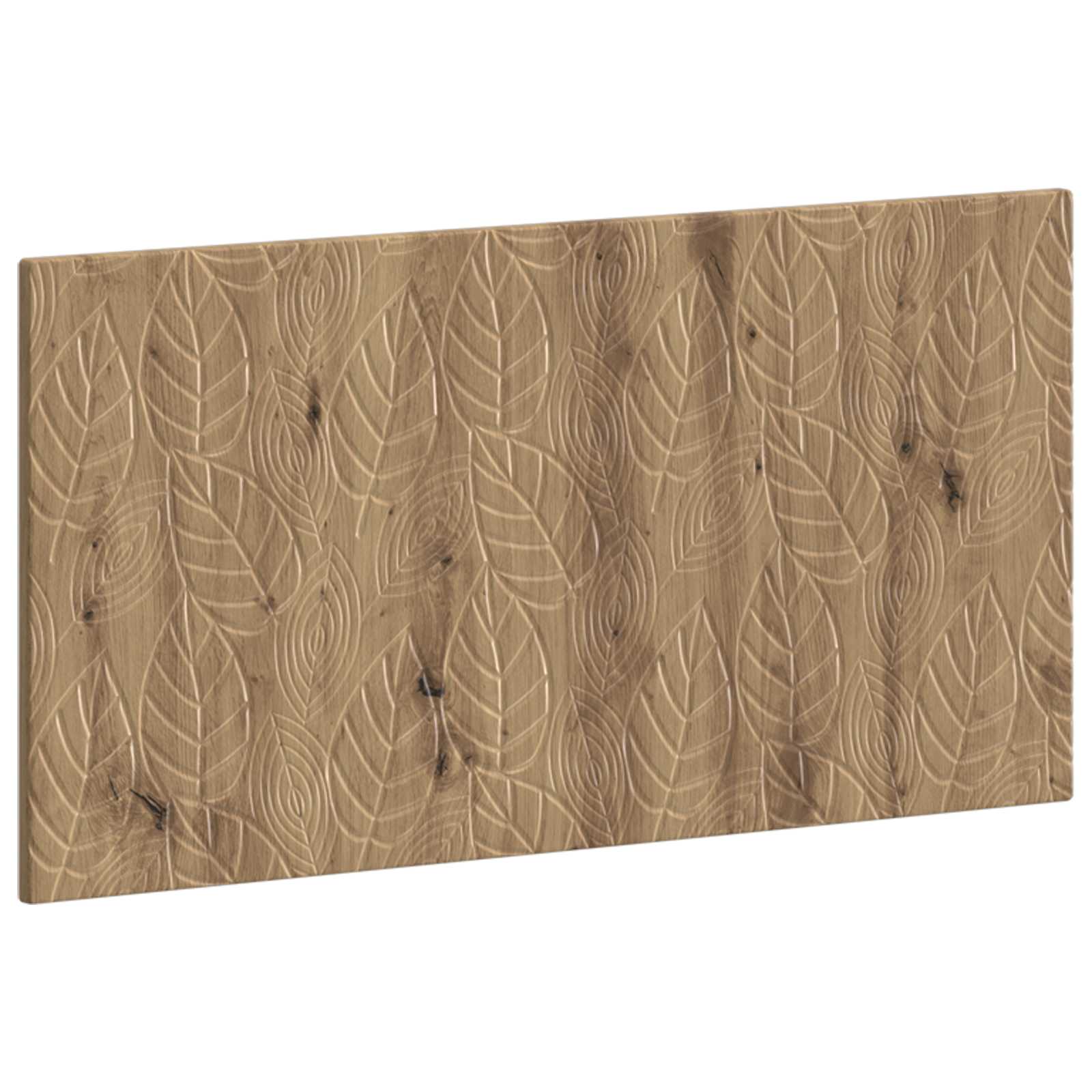 vidaXL Wall-Mounted Headboard DELFT Artisan Oak Engineered Wood 2